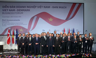 Top Vietnamese leader attends Viet Nam–Denmark Business Forum